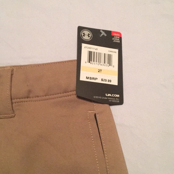 Under Armour heat gear tan shorts - Picture 3 of 4